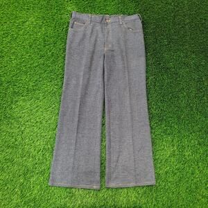 Vintage 80s LEE Bootcut Flared Jeans 34x31 Baggy Dark-Washed Talon